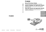 Canon PowerShot S500 Direct Print Guide