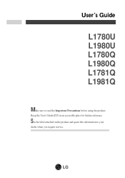 LG L1981Q User Manual