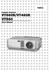 NEC VT660K User Manual