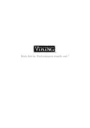 Viking RVDR3305BSS Viking Product Line