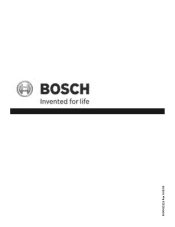 Bosch SHE5AL05UC Use and Care Manual