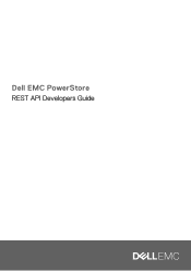 Dell PowerStore 3000T EMC PowerStore REST API Developers Guide