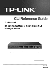 TP-Link TL-SL5428E User Guide