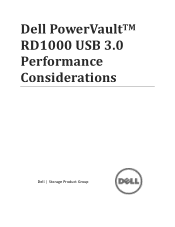 Dell PowerVault RD1000 Performance Considerations