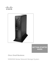 Linksys NSS2000 Cisco NSS2000 Series Network Storage System Getting Started Guide