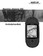 Magellan eXplorist 300 Manual - Swedish