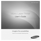 Samsung ML-2545 User Manual (user Manual) (ver.1.01) (English)