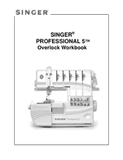 Singer Professional 5 Serger 14T968DC Instruction Manual