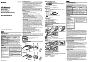 Sony TDG-BR50 Instruction Manual