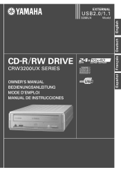 Yamaha CRW3200UXZ Owners Manual