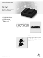 Behringer FS112BX Product Information