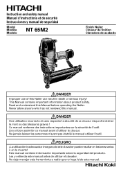 Hitachi NT65M2 Instruction Manual