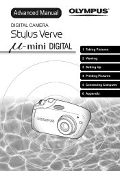 Olympus Stylus Verve Stylus Verve Advanced Manual (English)