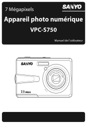 Sanyo VPC-S750P VPC-S750P Owners Manual French