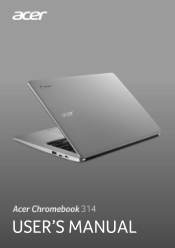 Acer Chromebook 314 C933 User Manual