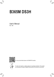 Gigabyte B365M DS3H User Manual