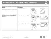 HP CM1312nfi HP Color LaserJet CM1312 MFP - Connectivity
