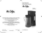 Mr. Coffee BVMC-TM33 User Manual