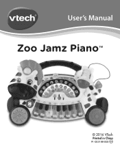 Vtech Zoo Jamz Piano User Manual