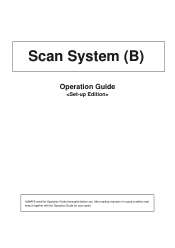 Kyocera KM-3530 Scan System B Operators Guide (Setup) Edition