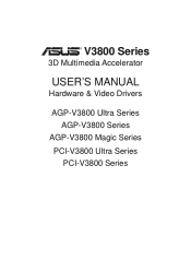 Asus AGP-V3800 User Manual