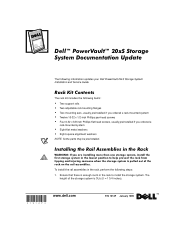 Dell PowerVault 210S Dell PowerVault 20xS Storage System Documentation
    Update