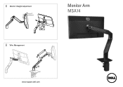 Dell Single Arm Monitor MSA14