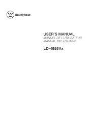 Westinghouse LD4655VX User Manual