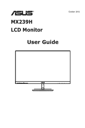 Asus MX239H MX239 Series  User Guide for English Edition