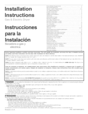 Electrolux AEQ6000ES Installation Instructions