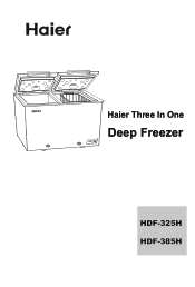 Haier HDF-385H User Manual
