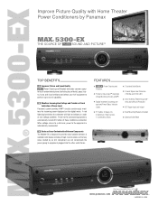 Panamax M5300-EX Datasheet