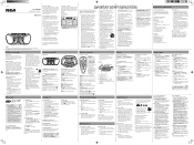 RCA RCD152 RCD152 Product Manual