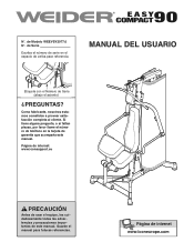Weider Easy Compact 90 Spanish Manual