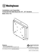 Westinghouse MT80A THIN Installation Instructions