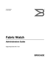 Dell Brocade 5100 Brocade 7.3.0 Fabric Watch Administrators Guide