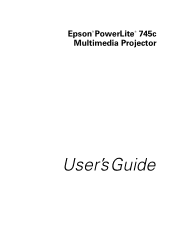 Epson 745c User Manual