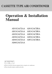 Haier AB362ACEAA User Manual