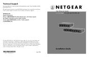Netgear RB-FS108NAR FS105 Installation Guide