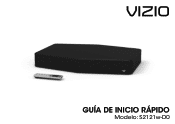 Vizio S2121w-D0 Quickstart Guide (Spanish)