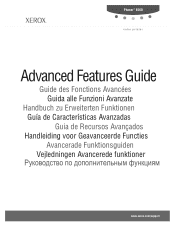 Xerox 8560N Advanced Features Guide