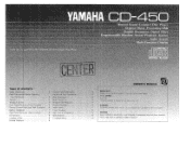 Yamaha CD-450 Owner's Manual