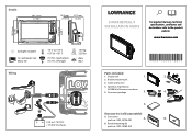 Lowrance HOOK Reveal 9 TripleShot HOOK Reveal 9 Installation Guide