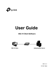 TP-Link T1500-28TC TL-SL2428 802.1X Client Software User Guide