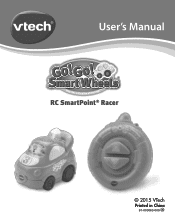 Vtech Go Go Smart Wheels RC SmartPoint Racer User Manual