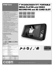 Coby PMP-7041 Brochure