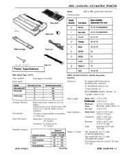 Epson LQ-1050X Product Information Guide