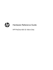 HP Pavilion 23-p000 Hardware Reference Guide