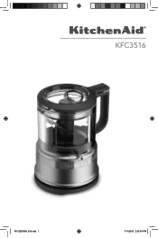 KitchenAid KFC3516FG Use and Care