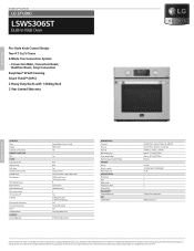 LG LSWS306ST Owners Manual - English